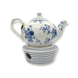 Teekanne und Stövchen