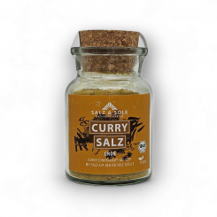 Currysalz Korkglas Grob 100g 