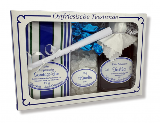 "Sonntagstee mit Kandis und Teelikör" Geschenkset 