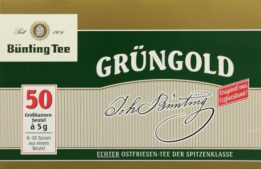 Bünting Grüngold Großkannenbeutel 