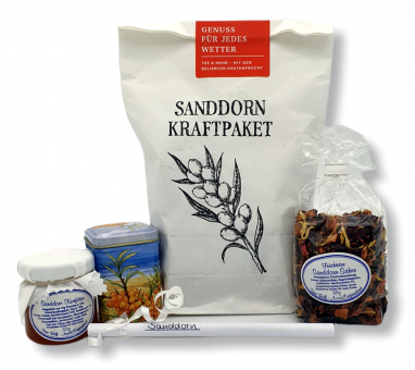 Sanddorn - Kraftpaket - Geschenktüte 
