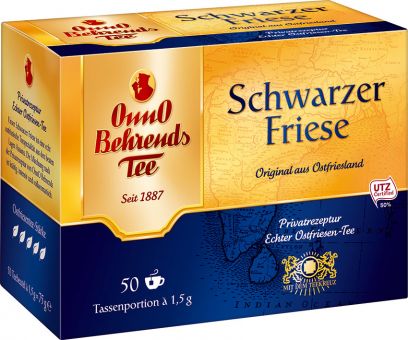 Onno Behrends Tee Schwarzer Friese 50 x 1,5g 