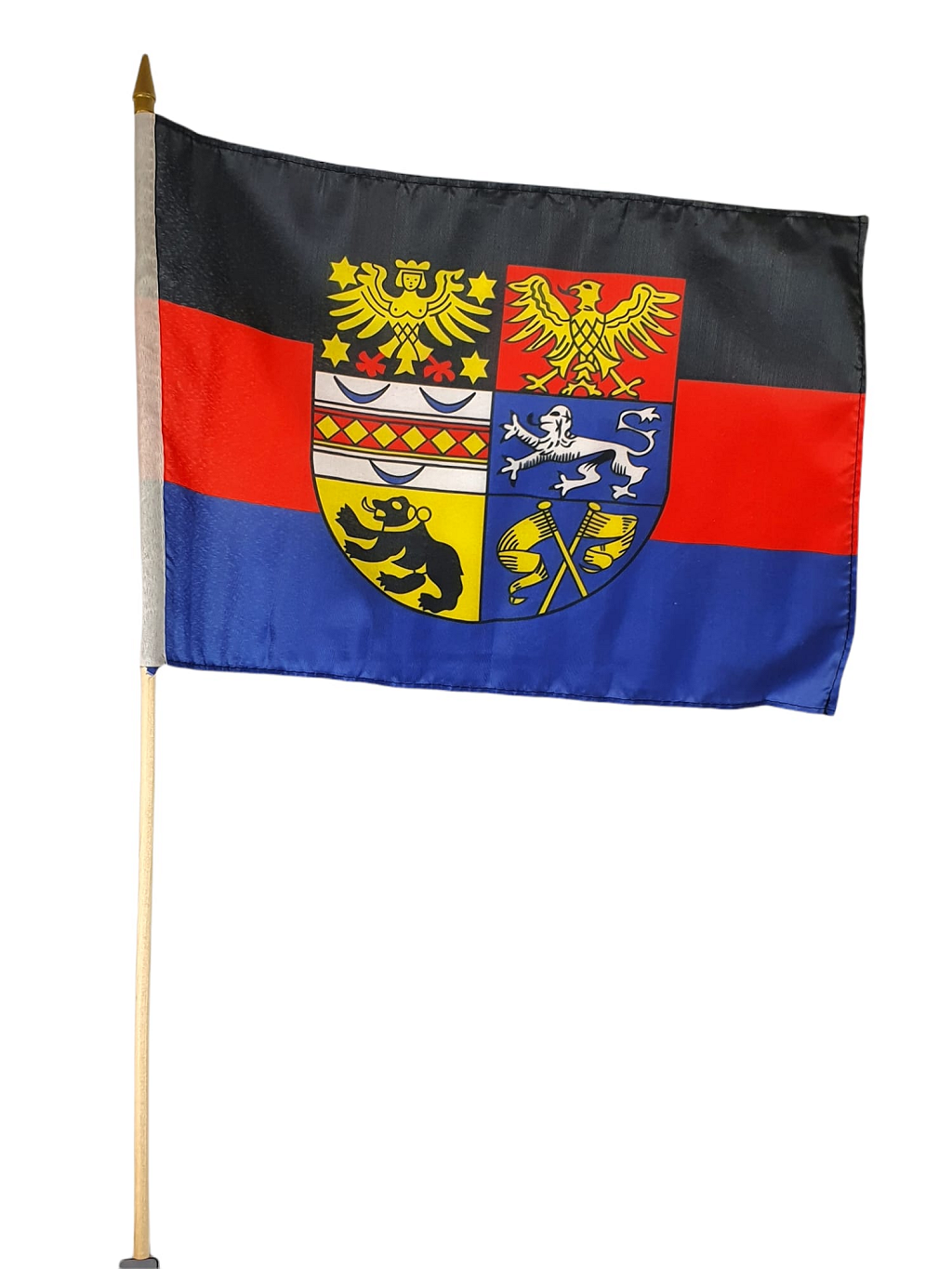 Stockflagge 37x27cm Wappen Ostfriesland